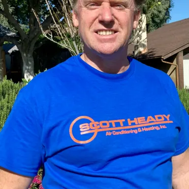 Scott Heady, owner of Scott Heady Air Conditioning & Heating, Inc. in Jurupa Valley, California